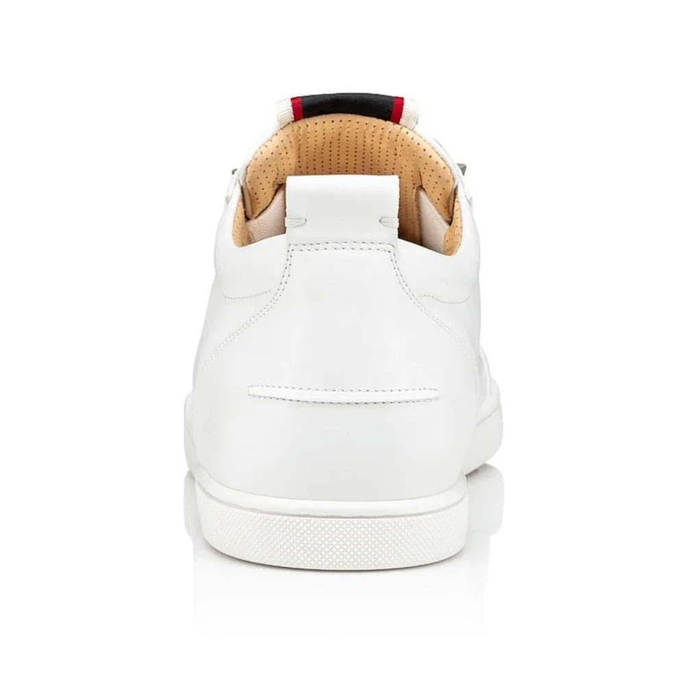 Christian Louboutin F.A.V Fique A Vontade White Leather Low Top Sneaker 45 12
